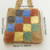 Crochet Tote Bag with Colorful Geometric Patterns