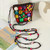 Handmade Coconut Shell Bead Crossbody Bag