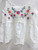 Lace Embroidered Knitted Top