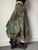 Autumn Bloom Paisley Asymmetrical Skirt