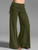 Ruched Waist Wide Leg Pants