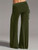 Ruched Waist Wide Leg Pants
