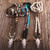 Fashion Bohemian Knotted Horn Pendant Necklace