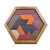 Hexagonal Wooden Jigsaw Puzzle