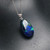 Azurite Malachite Drop Pendant Necklace
