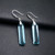 Elegant Aquamarine Dangle Earrings