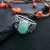 Green Jade Gemstone Ring