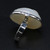 Adjustable natural stone shell ring