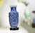 Ceramics Blue and White Porcelain Flower Vase