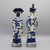 Qing Dynasty Emperor & Empress Ceramic Figurines