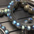 Crystal Labradorite Stone Beaded Bracelet