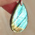 Natural Blue Labradorite Pendant