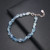 Irregular Natural Aquamarine Bracelet Bangle