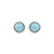 Simple Fashion Geometric Round Charm Earrings