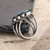 Lunar Tide Bohemian Silver Ring