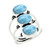 Lunar Tide Bohemian Silver Ring