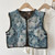 Vintage Jacquard Boho Cropped Vest