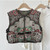 Vintage Jacquard Boho Cropped Vest