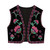 Vintage Floral Embroidered Waistcoat