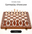 Wooden Folding Chess & Checkers Set