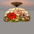 Vintage Mosaic Hanging Ceiling Light – Tiffany Style Lamp
