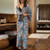 Long Beach Cover-Up Kimono – Printed Vacation Outerwear