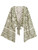 Boho Floral Short Kimono – Ruffle Sleeve Beach Cover-Up