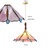 Tiffany Style Ceiling Light – Decorative Lotus Hanging Lamp