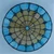 Baroque Stained Glass Ceiling Lamp