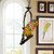Tiffany-Style Parrot Glass Chandelier