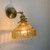 Nordic Wall Lamp – Green Glass Mirror Head Light