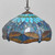 Handmade Blue Ceiling Light – Tiffany Hanging Lamp