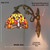 Elegant Pastoral Tiffany Wall Lamp