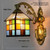 Elegant Pastoral Tiffany Wall Lamp