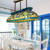 Classic Art Glass Dining Room Chandelier
