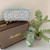 Elegant Cotton Makeup Organizer Bag