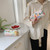 Elegant Cotton Makeup Organizer Bag