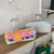 Elegant Cotton Makeup Organizer Bag