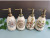 Floral Ceramic Soap Dispenser – Ice Crack Bathroom Pump Bottle
