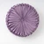Velvet Round Throw Pillow – 15 Inch Decorative Sofa Cushion