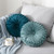 Velvet Round Throw Pillow – Soft Decorative Cushion for Sofa & Chair