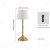 LED Touch Dimming Fabric Table Lamp – Rechargeable Bedside Light