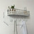 Vintage Style Wall Shelf with Hooks – Home Storage Solution