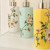 Floral Ceramic Pump Bottle