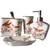 Floral Ceramic Bathroom Set