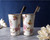 Floral Ceramic Bathroom Set
