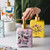 Ceramic Soap & Lotion Bottle – Flower & Bird Design