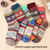 Thickened Winter Middle Tube Socks Women's Christmas Style Deer Snowflake Pattern Warm Autumn Winter Fashionable Ladies Socks