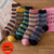Thickened Winter Middle Tube Socks Women's Christmas Style Deer Snowflake Pattern Warm Autumn Winter Fashionable Ladies Socks