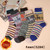 Thickened Winter Middle Tube Socks Women's Christmas Style Deer Snowflake Pattern Warm Autumn Winter Fashionable Ladies Socks